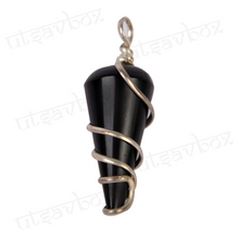 Load image into Gallery viewer, Black Tourmaline Pendant