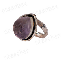 Load image into Gallery viewer, natural amethyst ring