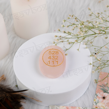 Load image into Gallery viewer, Rose Quartz zebu coins