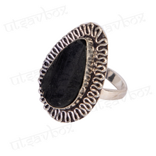 Load image into Gallery viewer, Black Tourmaline Ring