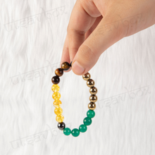 Load image into Gallery viewer, Natural Multistone Money Magnet bracelet