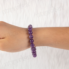 Load image into Gallery viewer, Natural Amethyst bracelet