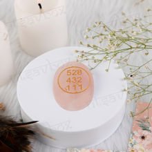 Load image into Gallery viewer, Rose Quartz zebu coins