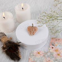 Load image into Gallery viewer, Red Aventurine Heart Shaped Pendant