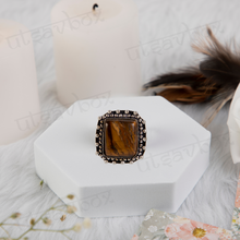 Load image into Gallery viewer, Tiger Eye Ring