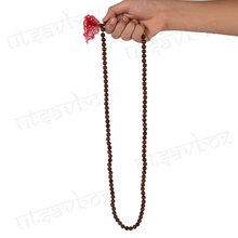 Load image into Gallery viewer, Mahogony Obsidian Mala