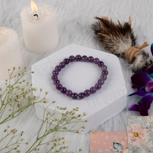 Load image into Gallery viewer, Natural Amethyst bracelet