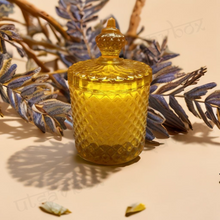 Load image into Gallery viewer, Yellow Candle Jar