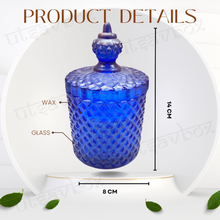 Load image into Gallery viewer, Blue Candle Jar