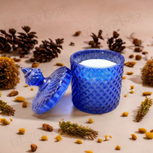 Load image into Gallery viewer, Blue Candle Jar