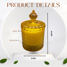 Load image into Gallery viewer, Yellow Candle Jar