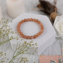 Load image into Gallery viewer, Natural Sunstone Bracelet
