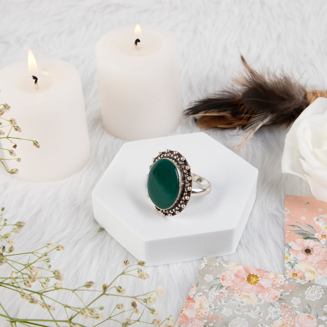 Green Aventurine Ring