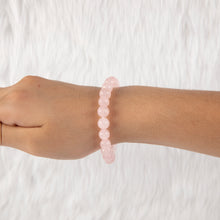 Load image into Gallery viewer, Pink Rose Quartz Bracelet
