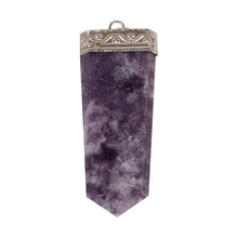 Load image into Gallery viewer, Amethyst Pendant with 7 Chakra Stones
