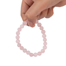 Load image into Gallery viewer, Pink Rose Quartz Bracelet
