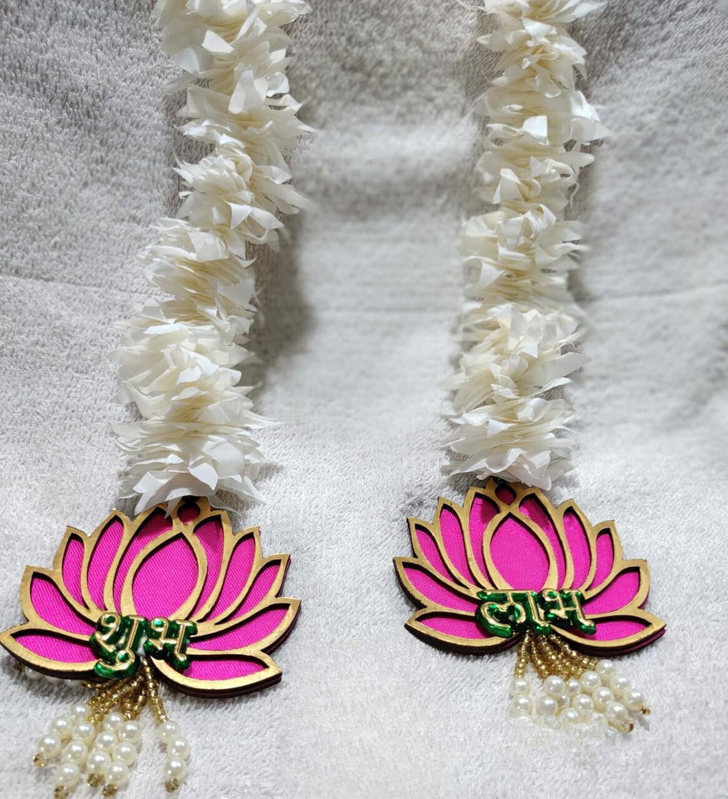 Lotus Gajra hanging Pair