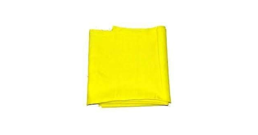 Pooja 1.2 Meter Yellow Pooja God Aasan Cloth for Mandir