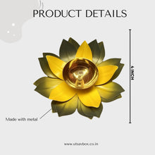 Load image into Gallery viewer, Lotus Shaped Diya (4 Inch)
