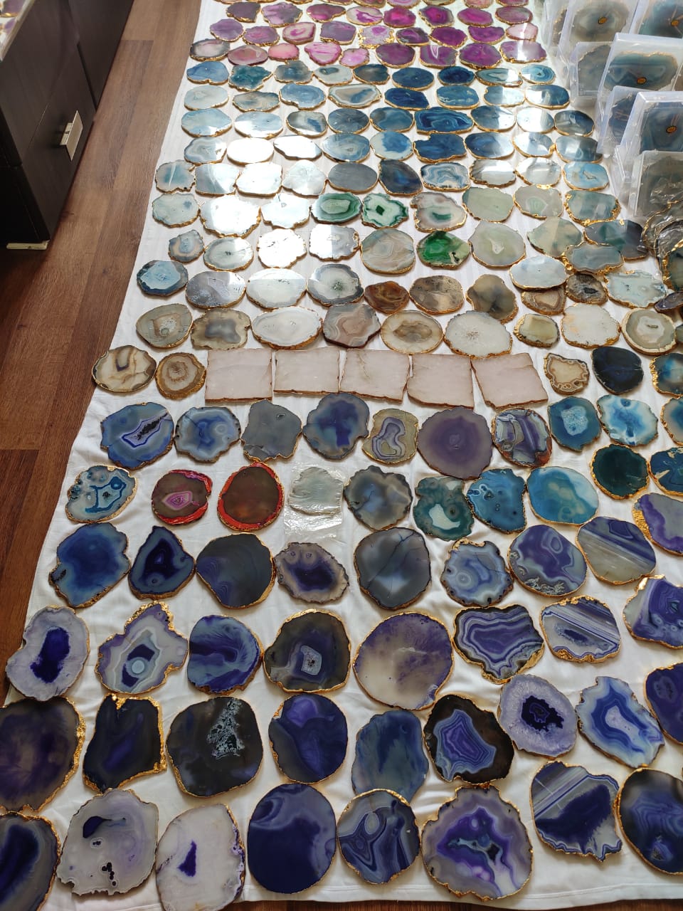 Agate Coaster 4' each