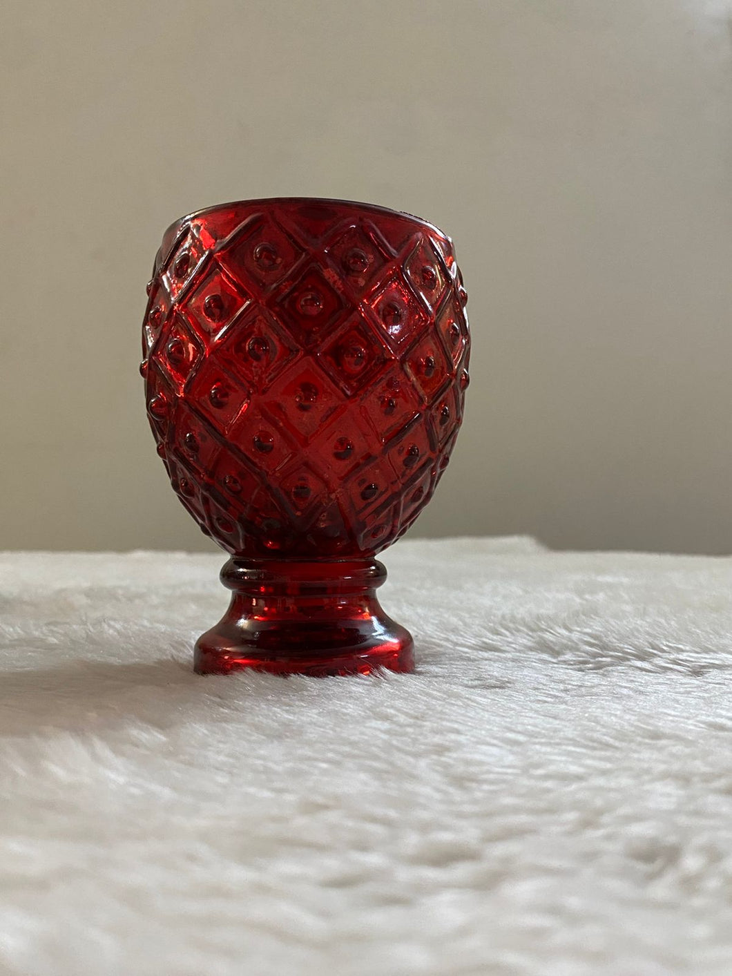 Wine Glass Tealight holder 6